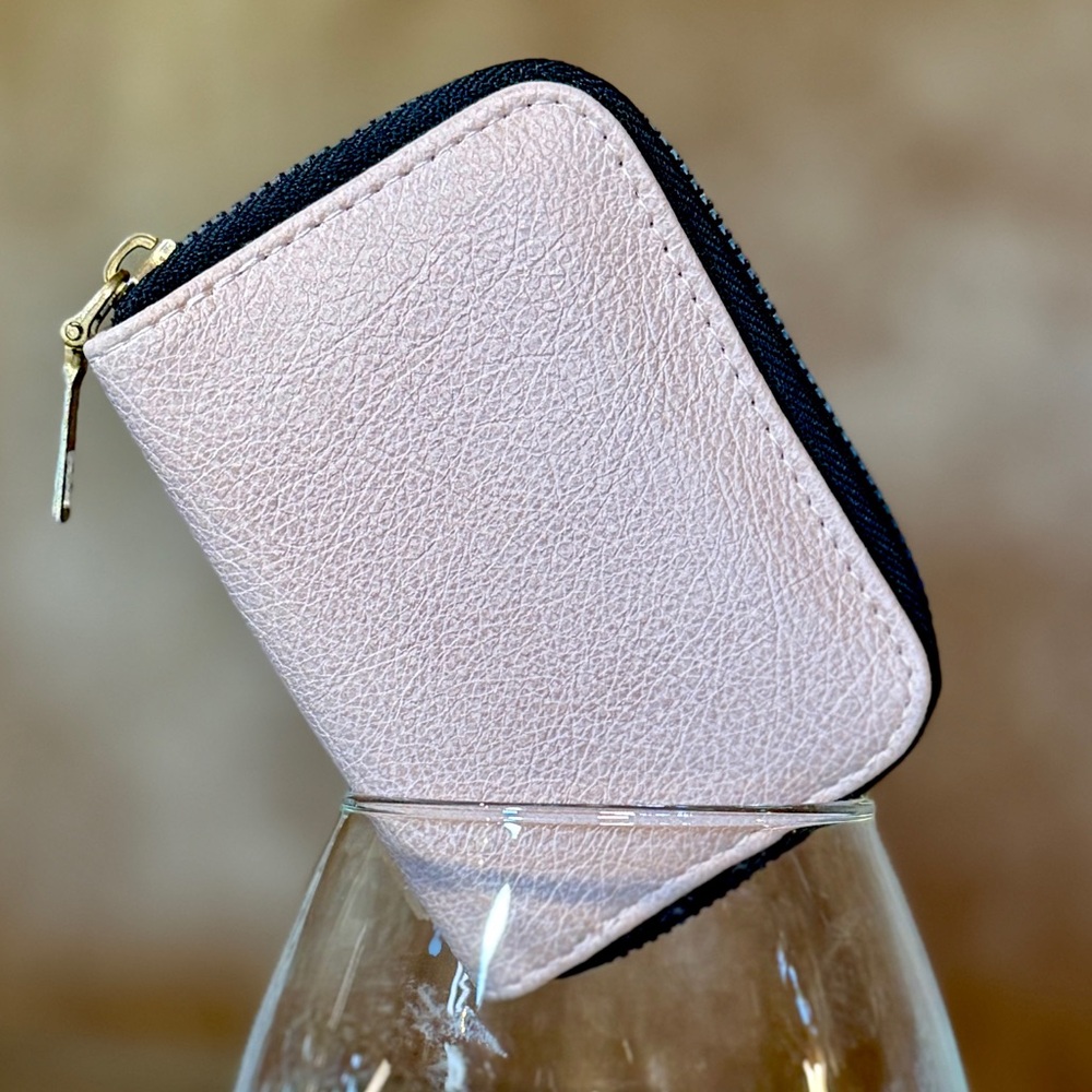 Dusty Pink Card Wallet